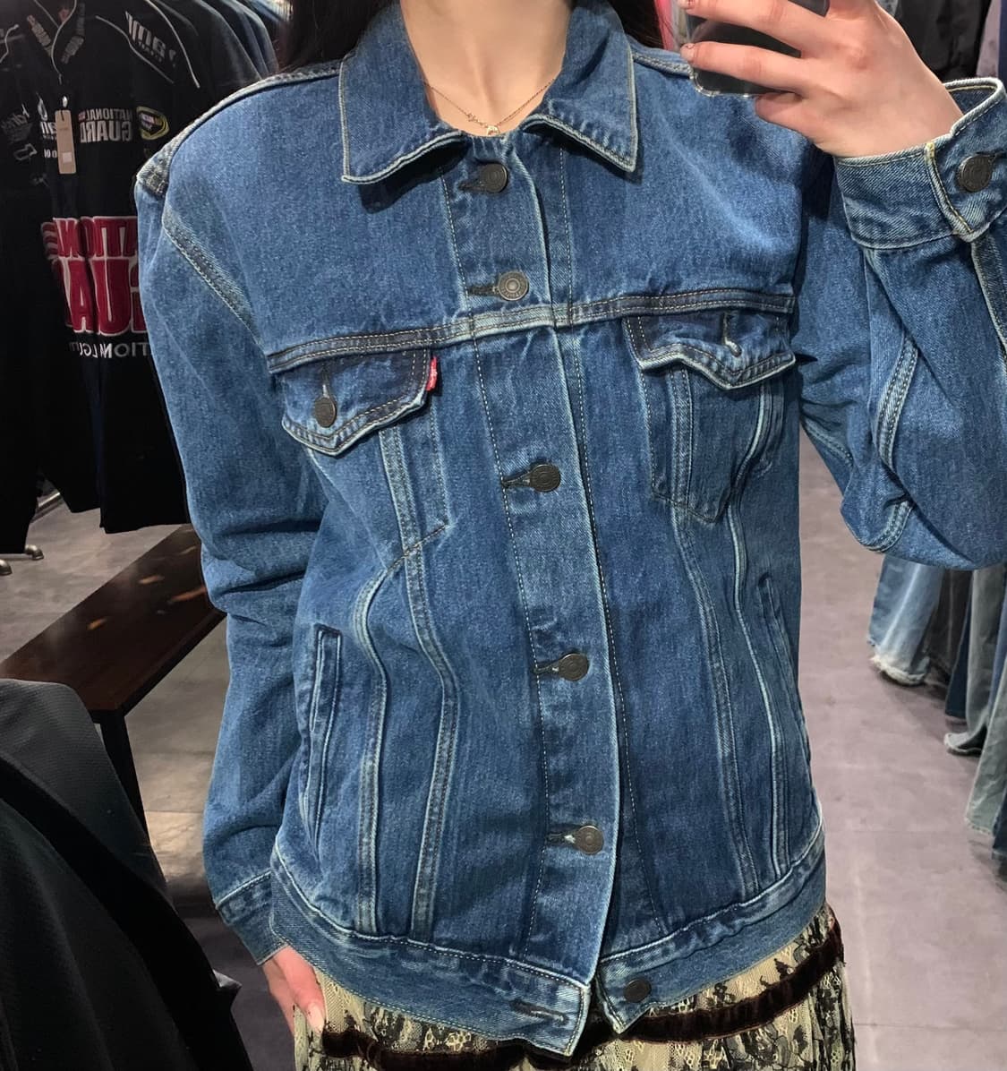 [IM] 리바이스 데님 자켓 중청 상품이미지2