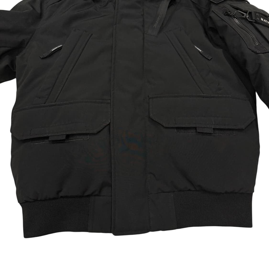 내셔널지오그래픽 타루가 숏패딩 점퍼 블랙 S 상품이미지6