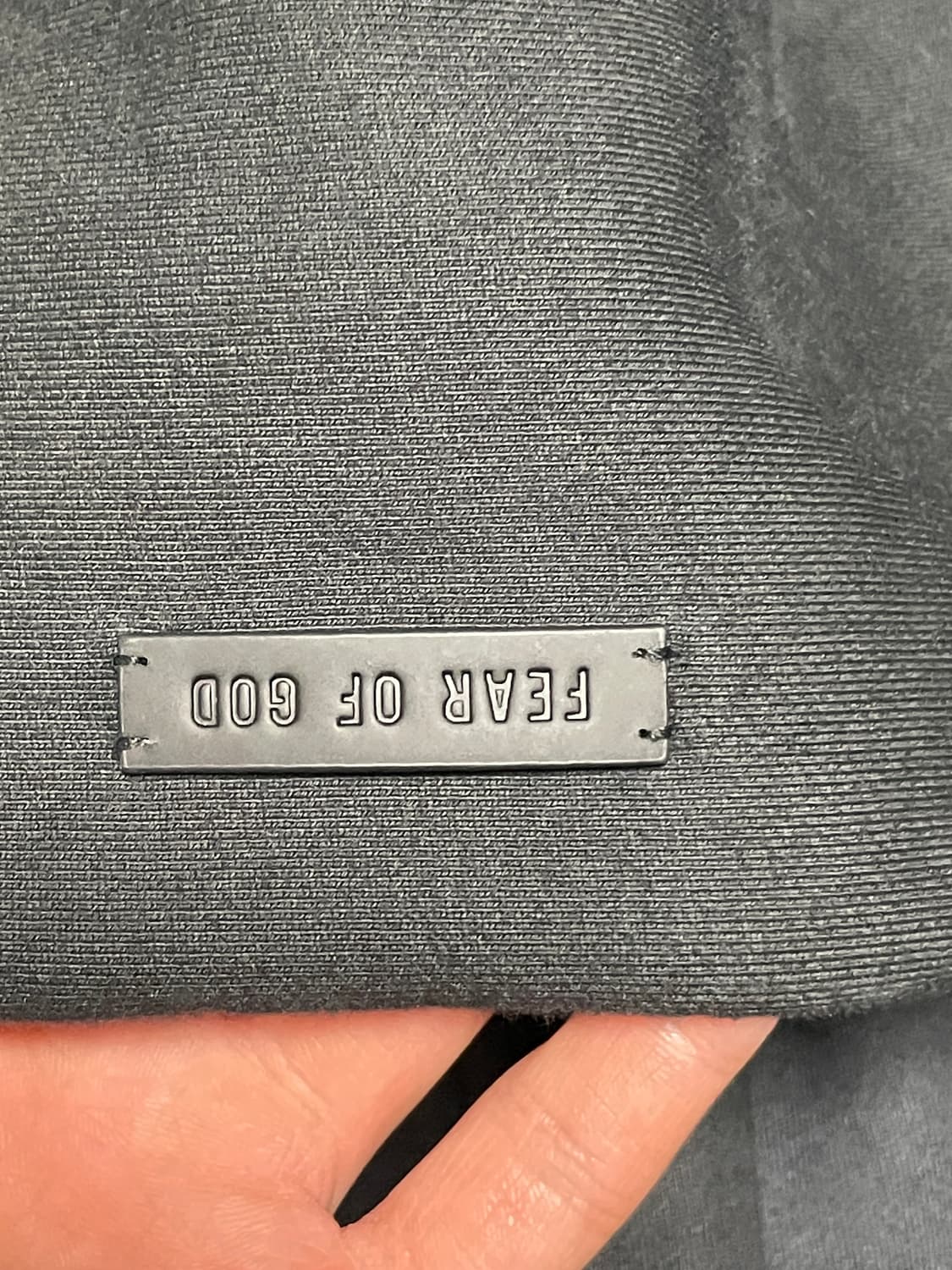 [M,105] 피어오브갓 8th 후드집업 페이드 블랙 상품이미지6