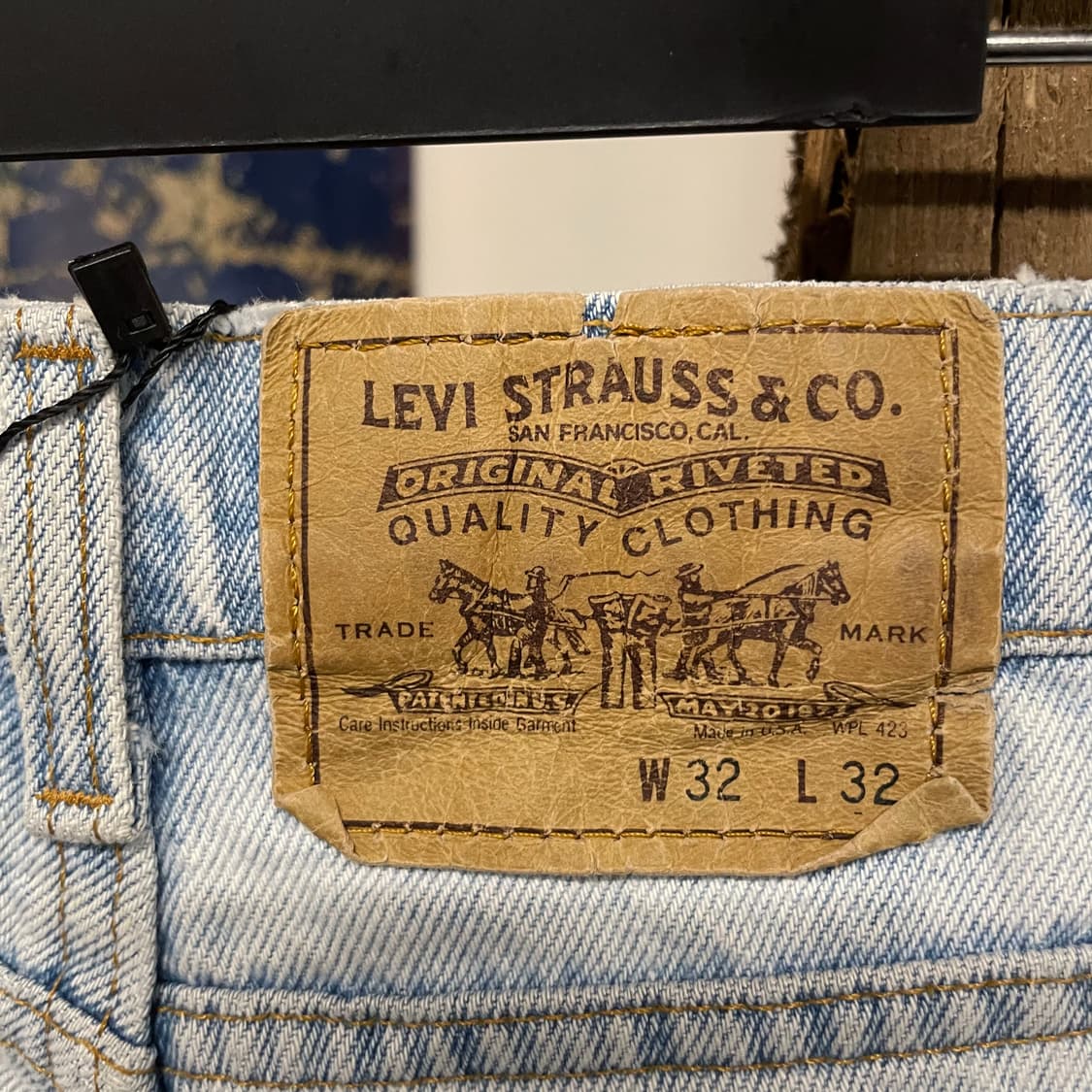 90s 리바이스 얠로우 탭 Made in USA 데님 팬츠 상품이미지7