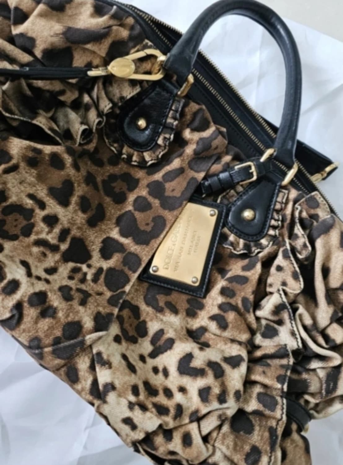 Dolce&gabana 레오파드 숄더백 상품이미지3