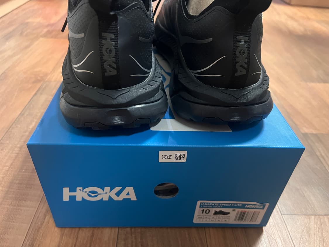[280] 호카 마파테 스피드4 블랙 + 살로몬 퀵레이스 블랙 상품이미지3