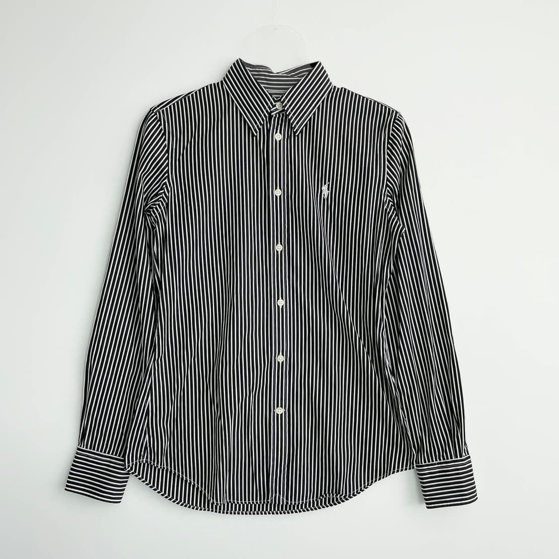 F1 폴로 랄프로렌 키즈 커스텀핏 스트라이프 셔츠 160사이즈 상품이미지1