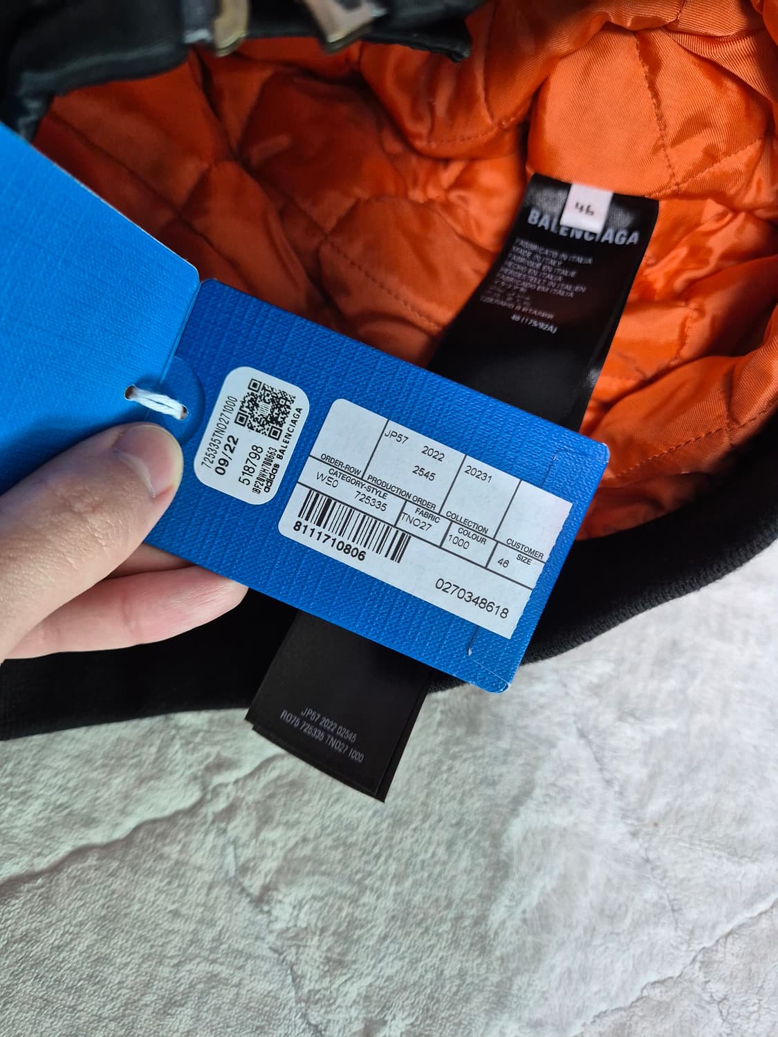 발렌시아가  아디다스 봄버자켓 상품이미지6