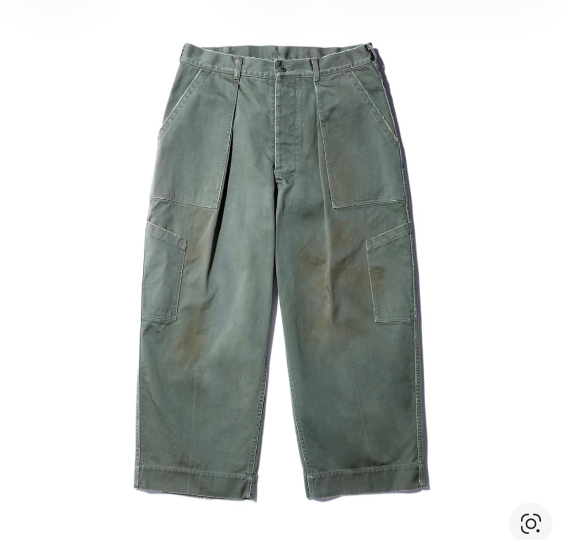 (3)아프레쎄 빈티지 USAF 헴드 바텀 세이지 상품이미지1