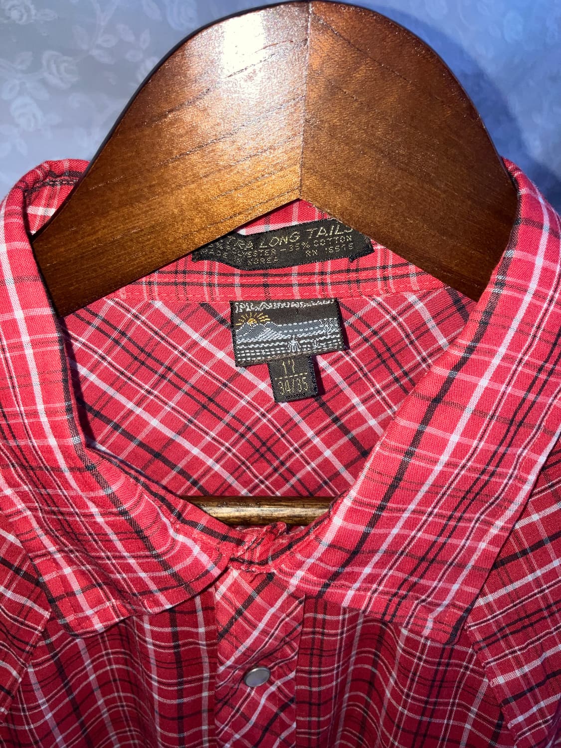 💌 Red western pocket shirt. 상품이미지3