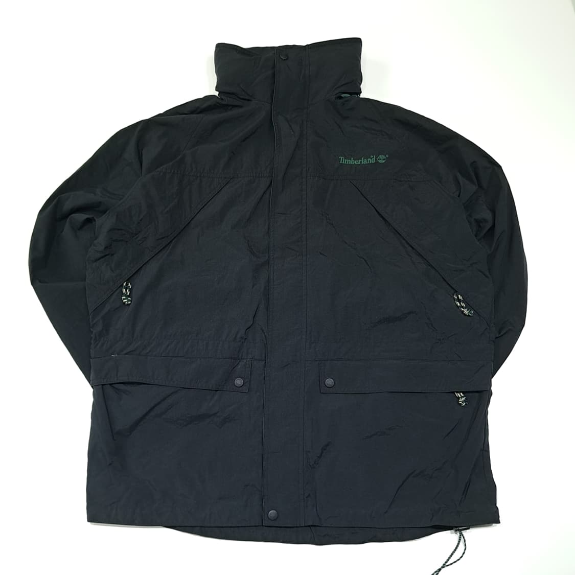 CL718 L 팀버랜드 90s 웨더기어 블랙 바람막이 자켓 상품이미지1