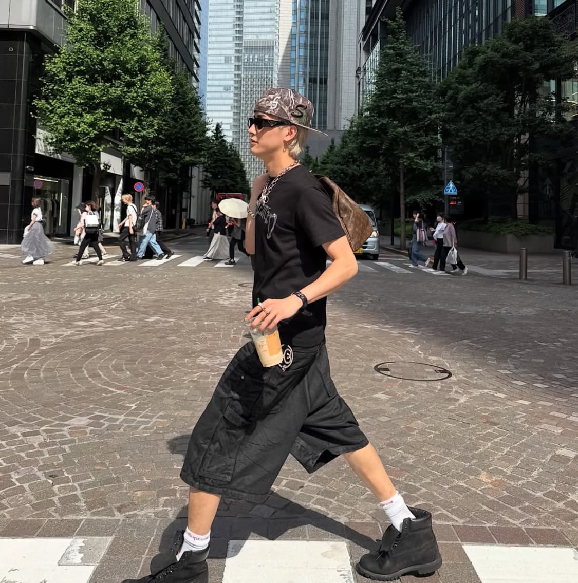 OY E.W carpenter half pants 버뮤다 1size 상품이미지3