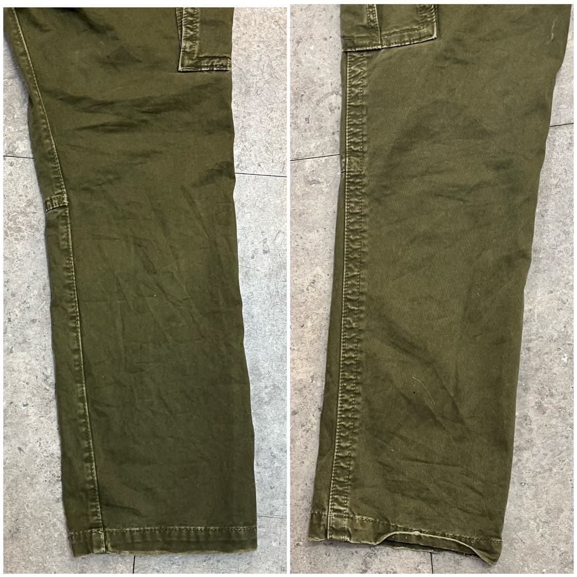 홀리스터 카고 팬츠 카키 33X32 #csz2262 상품이미지8