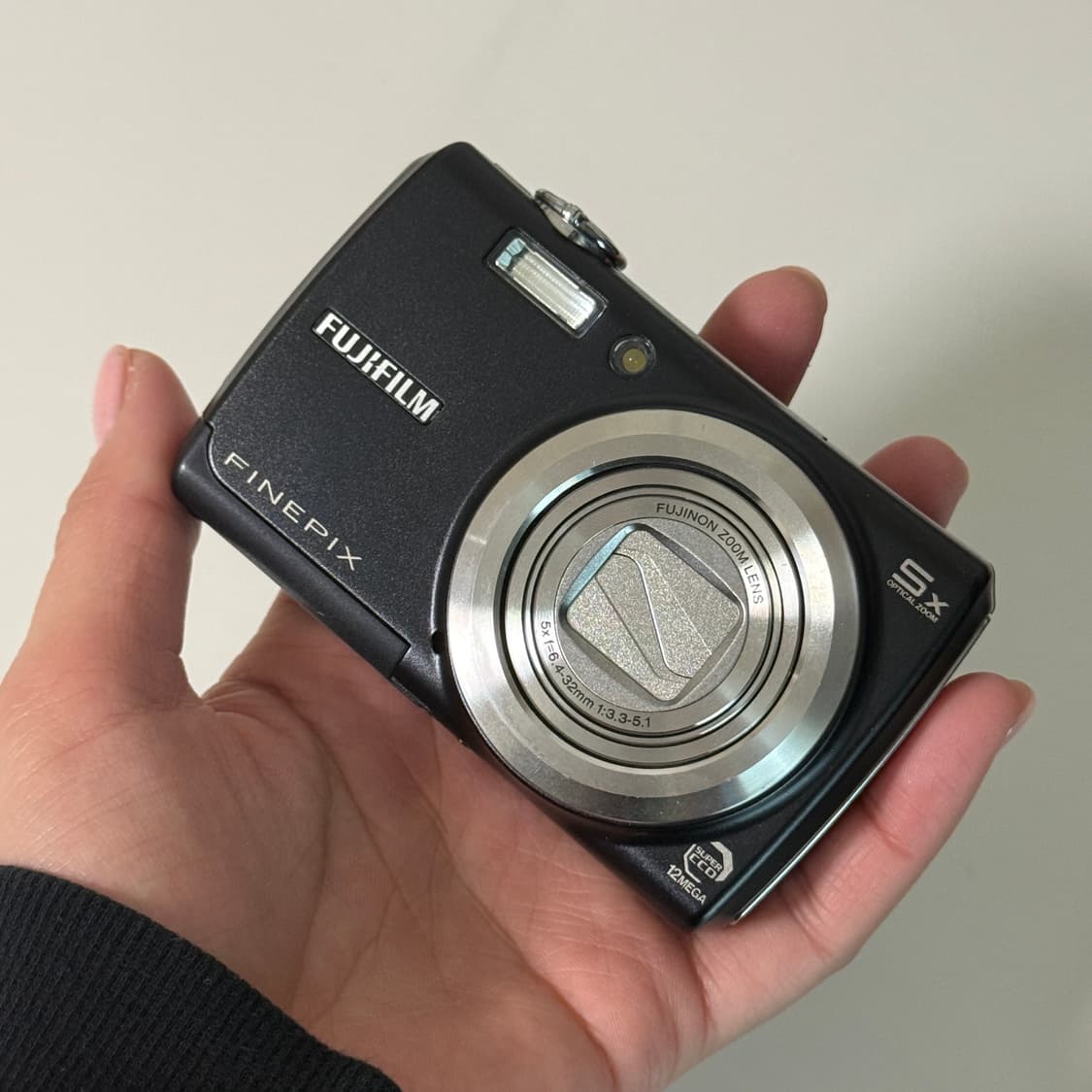 후지필름 파인픽스 F100 빈티지 디카 디지털카메라 블랙 상품이미지2