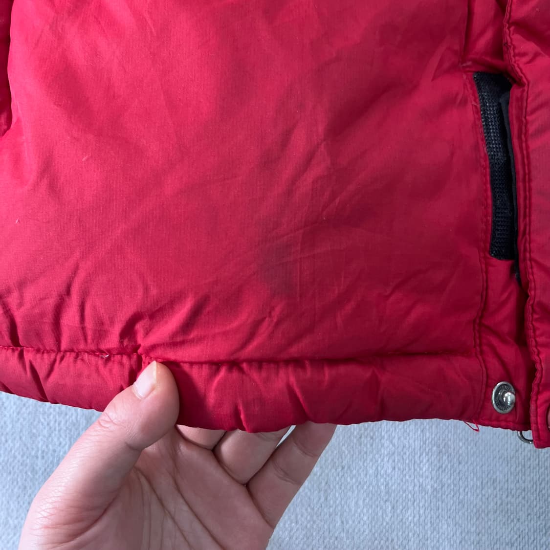 105 노스페이스 서밋시리즈 히말라야 레드 패딩 상품이미지6