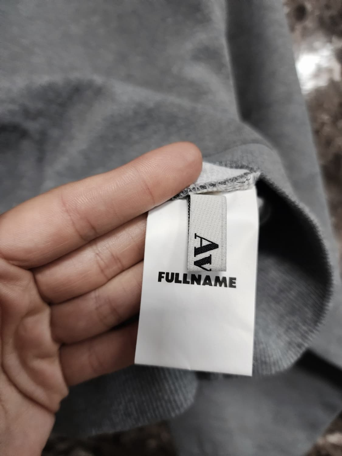 아보르 루즈핏 맨투맨 새상품 상품이미지4