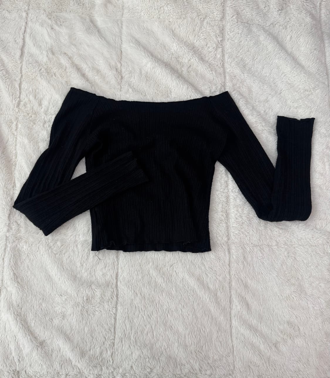 체리퀴리 스무스 오프숄더 티 상품이미지3