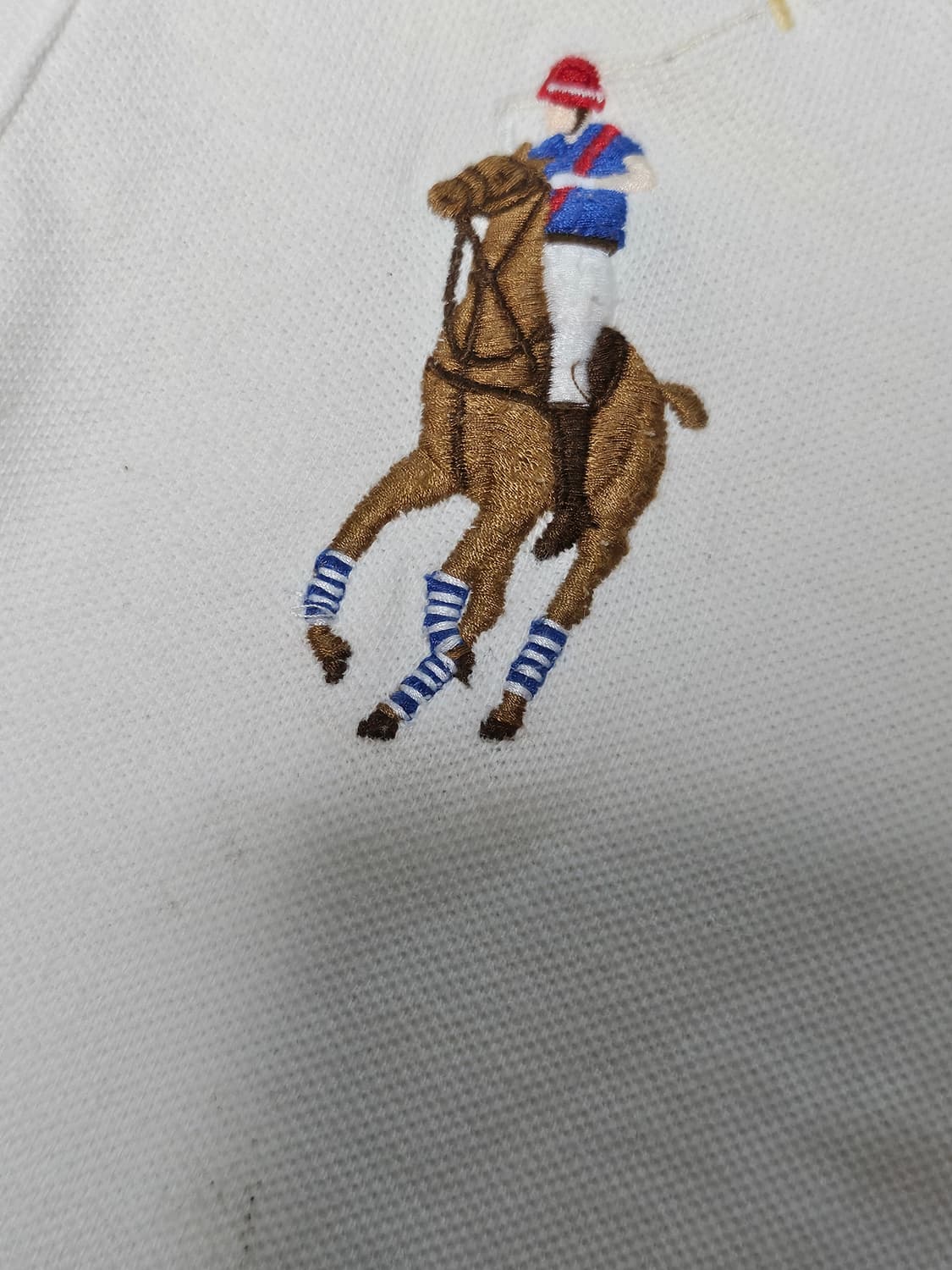 폴로랄프로렌 빅포니 딱붙핏 카라티 카라티셔츠 XS 상품이미지2