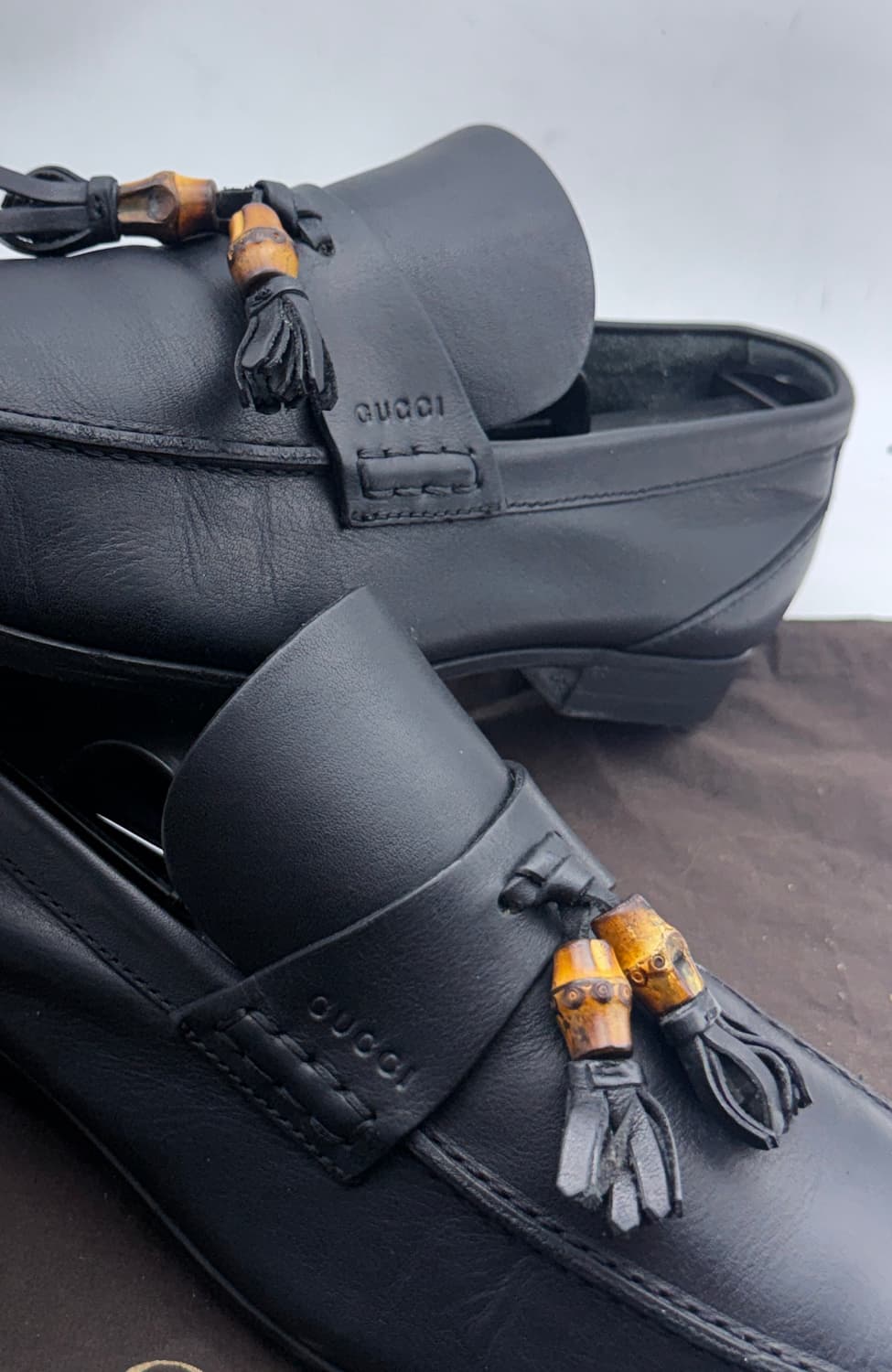 정품)구찌 뱀부 테슬 255 상품이미지4