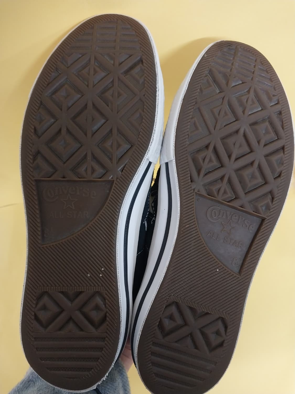 남성 컨버스 원스타 프리미엄 스웨이드 블랙 스니커즈, 운동화 (270) 상품이미지8