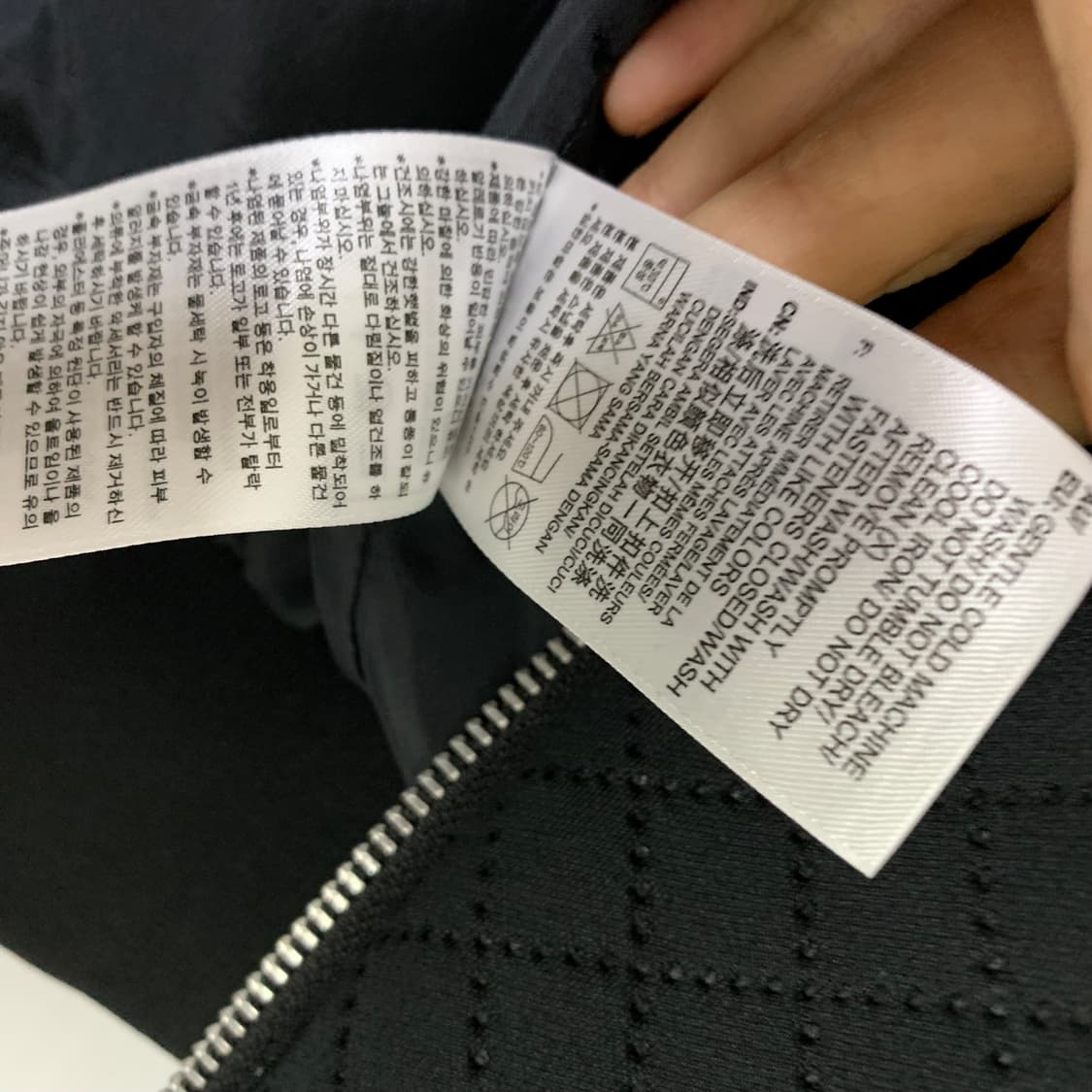 아디다스 블랙 퀼팅 져지 베스트 조끼 집업 빈티지 85 사이즈 상품이미지7