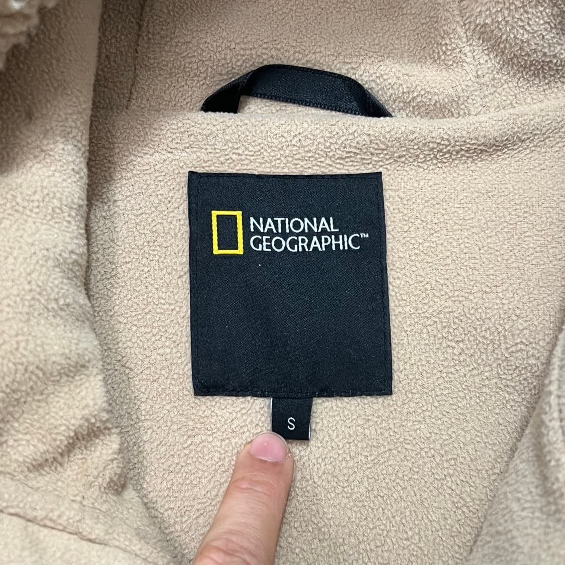 [90-95] 내셔널지오그래픽 양털 후드집업 상품이미지3