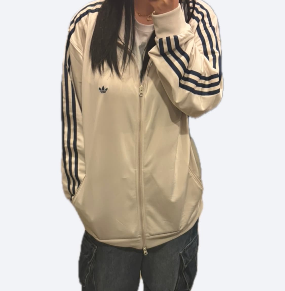 ✨아디다스 베켄바우어 파이어버드 크림 트랙탑 져지✨ 상품이미지2