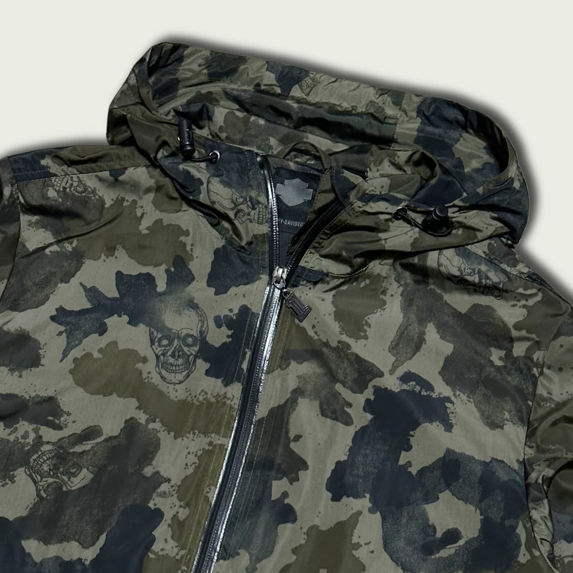 할리데이비슨 스컬카모 바람막이 상품이미지2