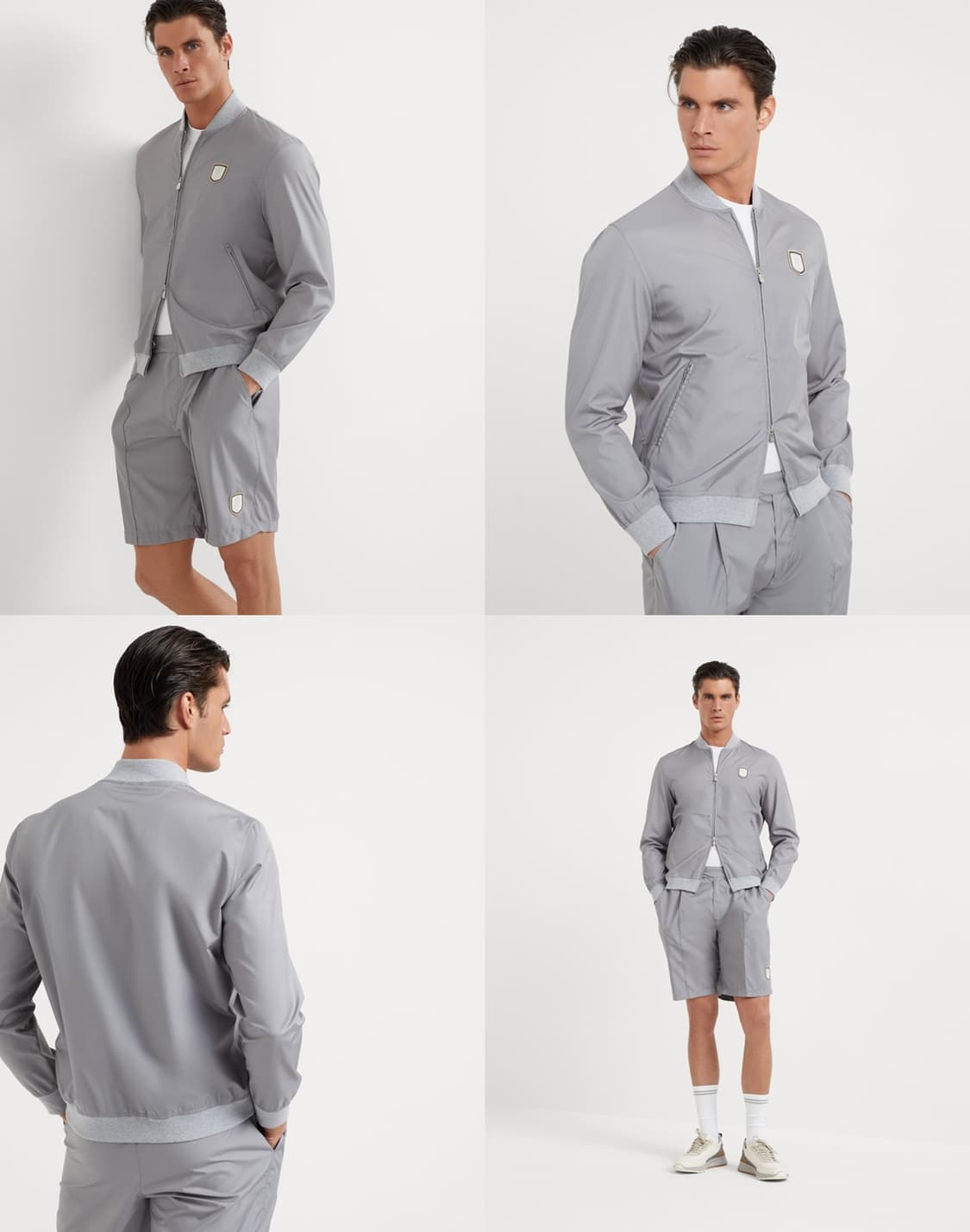 브루넬로 쿠치넬리 / 테니스 그레이 숏 팬츠 / M 32-35 (새상품) 상품이미지3