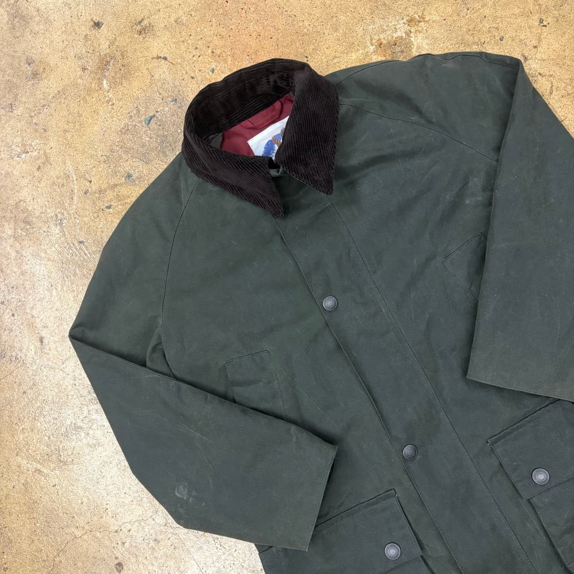 [정품/XXS] 존파트리지 왁스 자켓 b19 상품이미지1