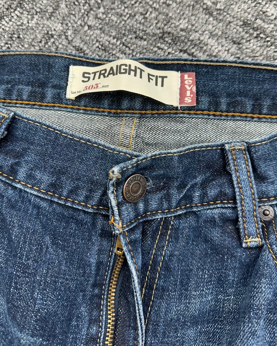 (허단46)00'S 리바이스 505 진청-M1203 상품이미지2