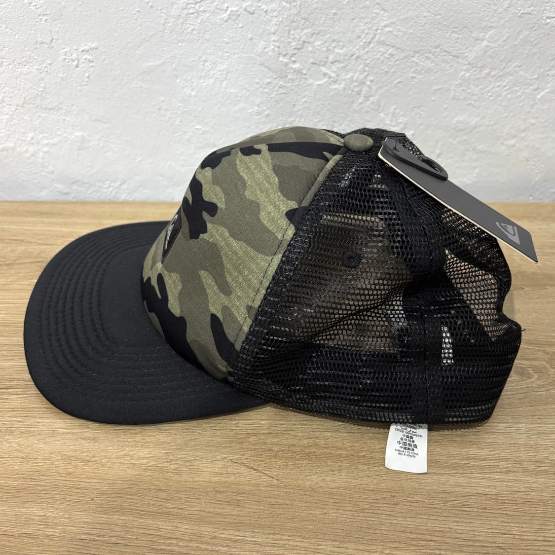 [새상품] 퀵실버 카모 스냅백 상품이미지2