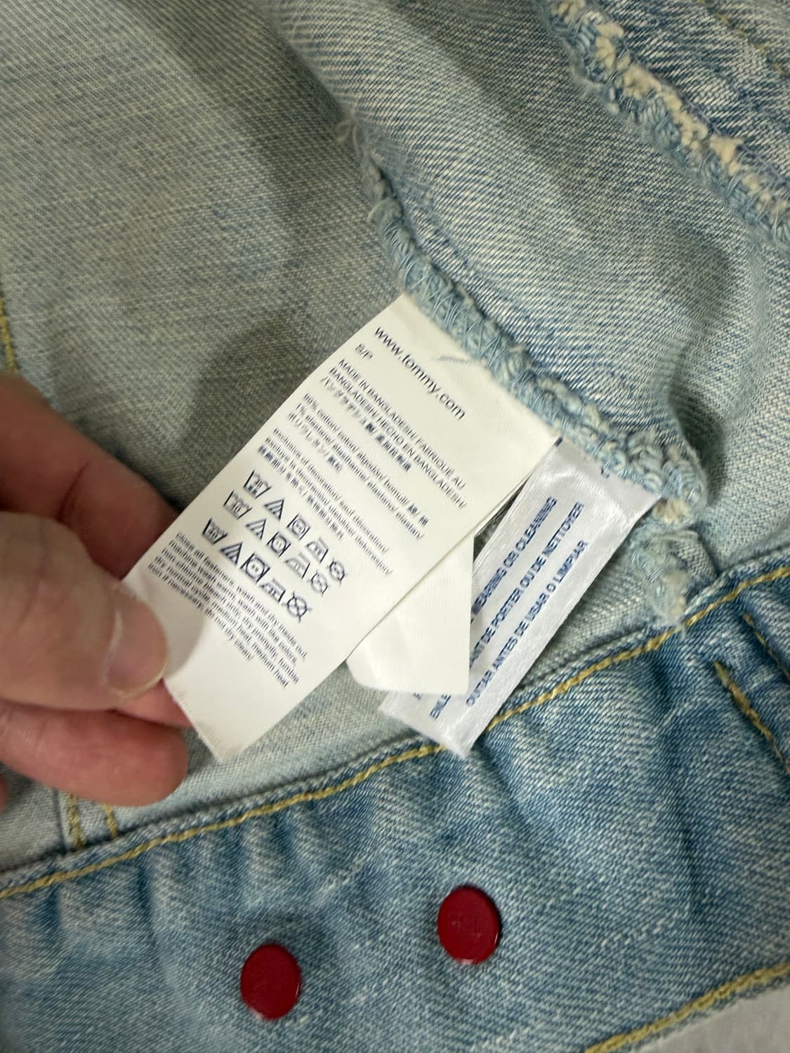 타미힐피거 데님 자켓 S 상품이미지6