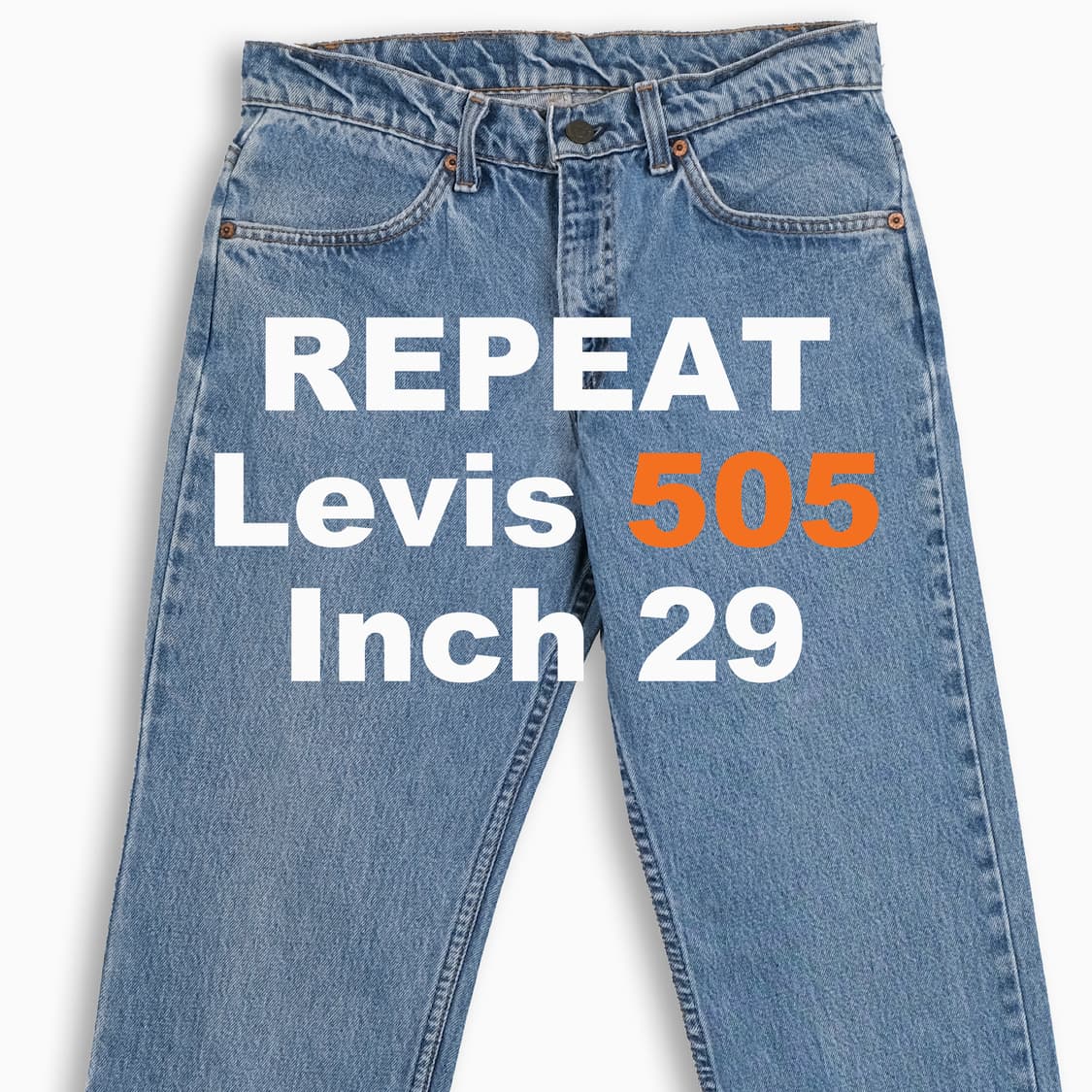 리바이스 505 오렌지탭 중청 80s USA 29인치 OR5053038 상품이미지1