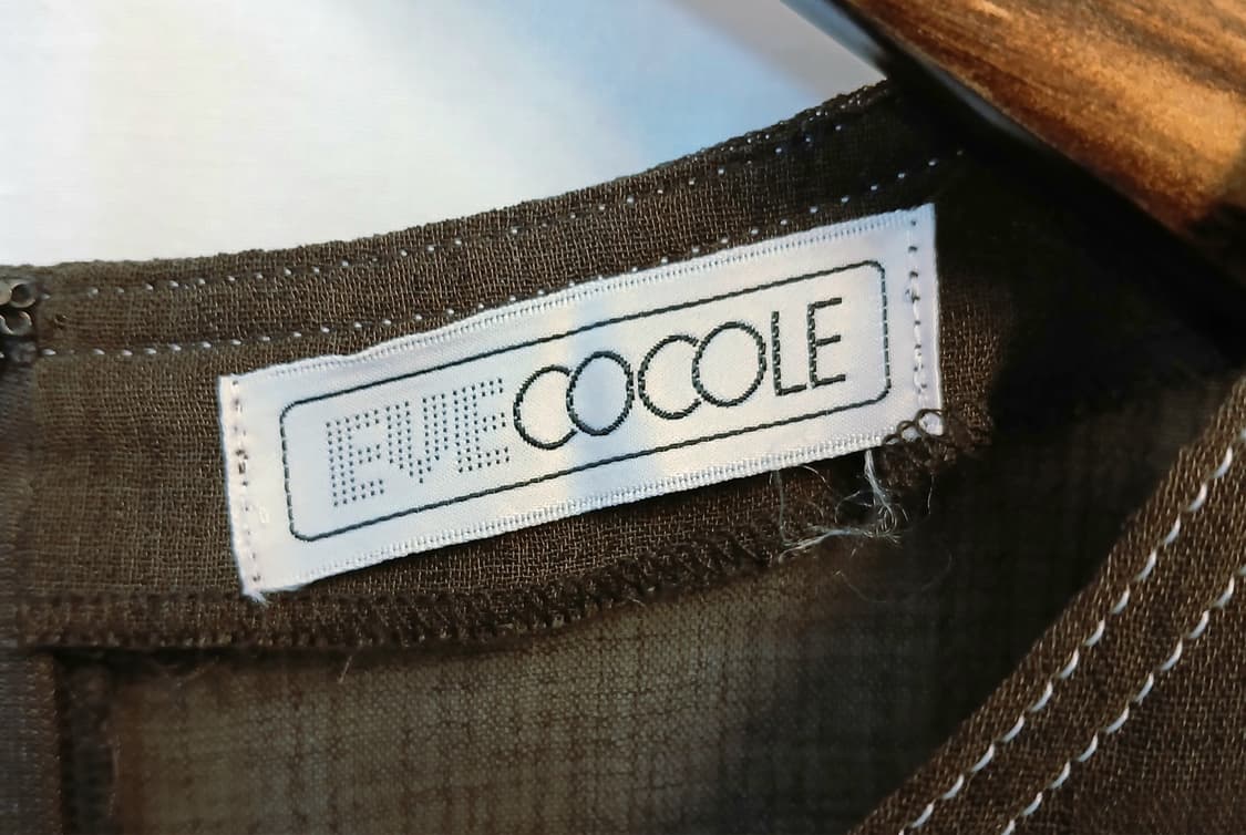 EVE COCOLE 일본제 빈티지 YKK지퍼 시어링 반팔 블라우스 9호 상품이미지4