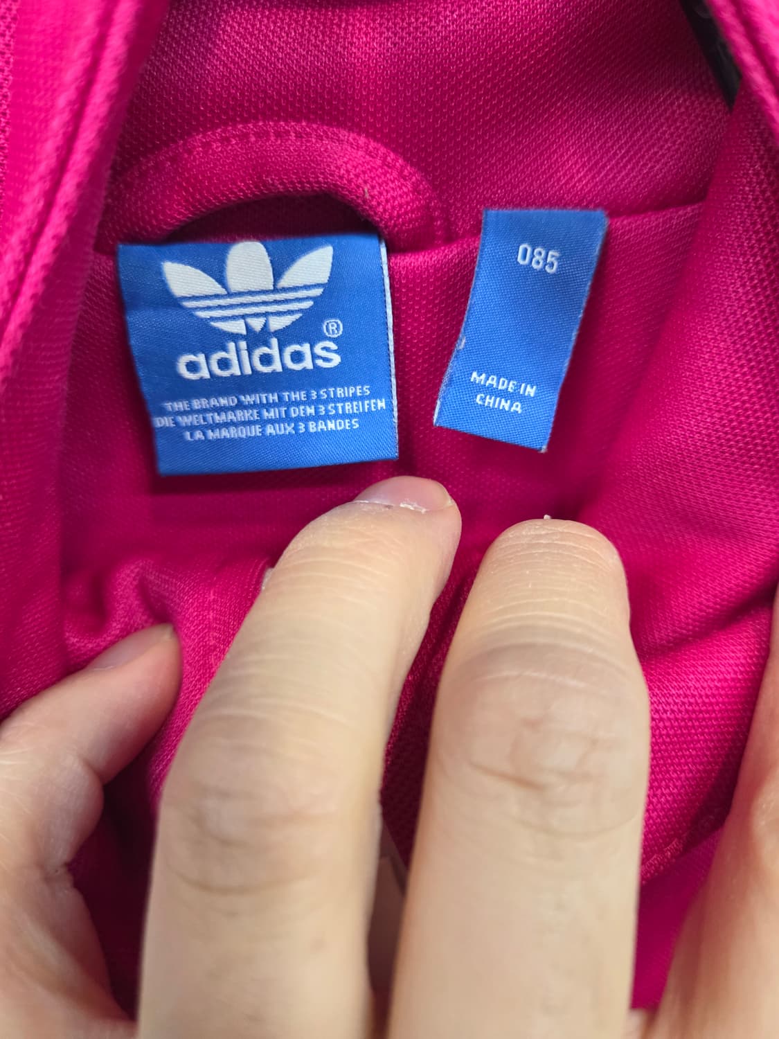 아디다스 유로파 트랙탑 져지 딥핑크 85 상품이미지3
