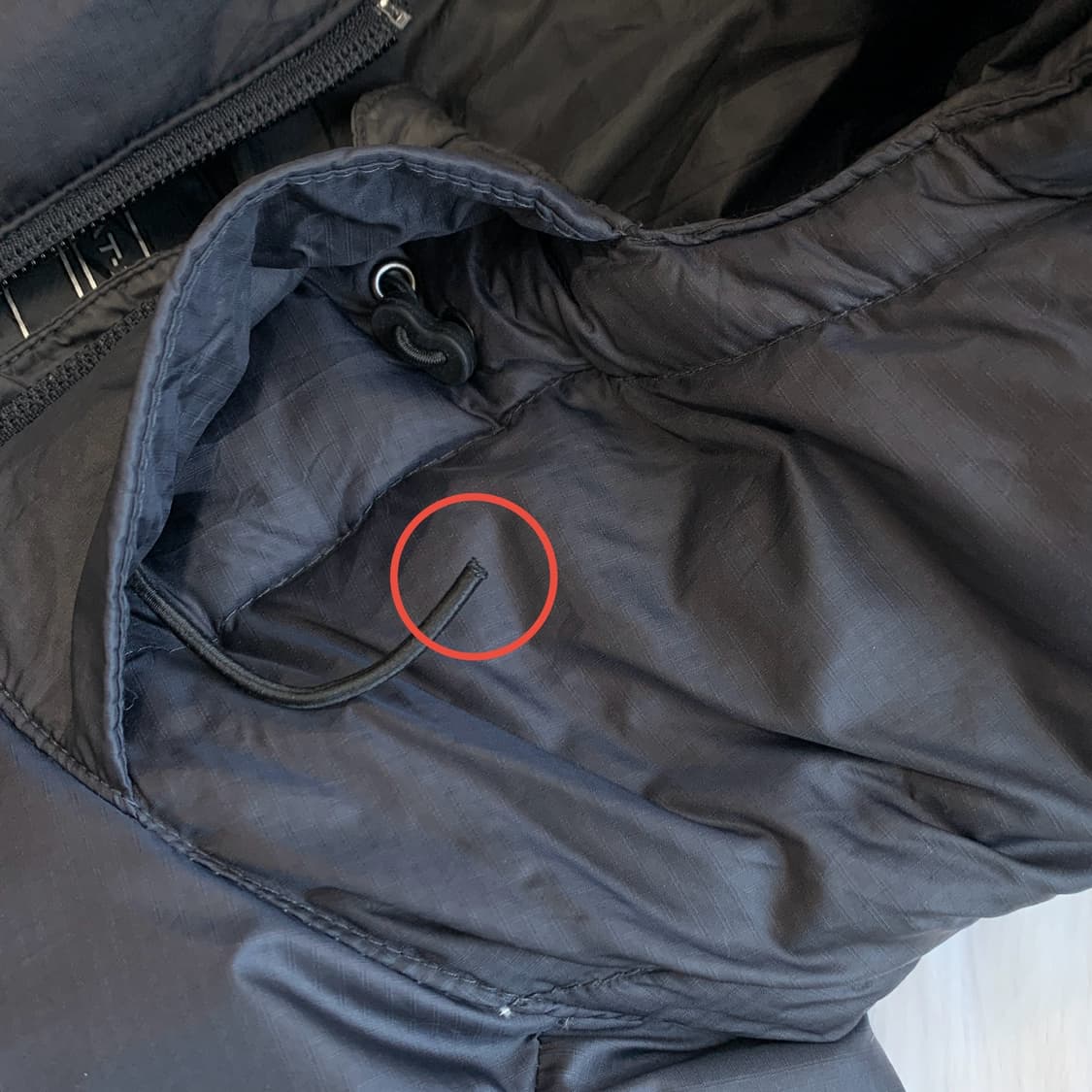 일본 빈티지 X-united 덕다운 후드 경량패딩 1865 상품이미지8