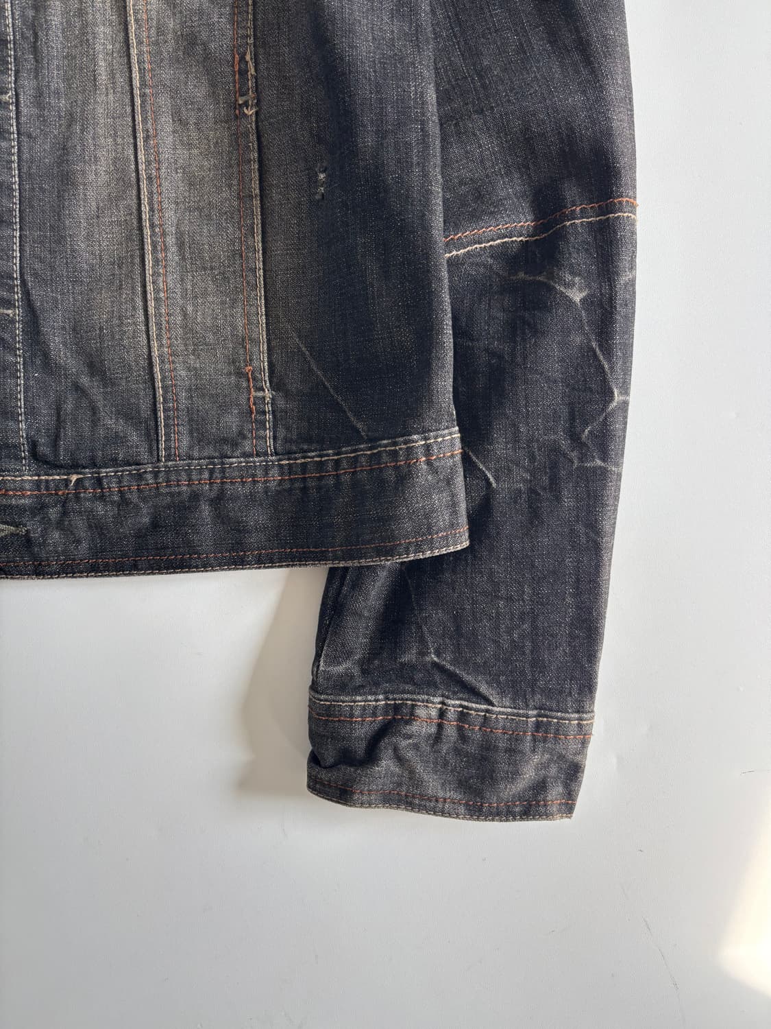 A/X Armani Exchange 아르마니 흑청 데님 자켓  상품이미지8