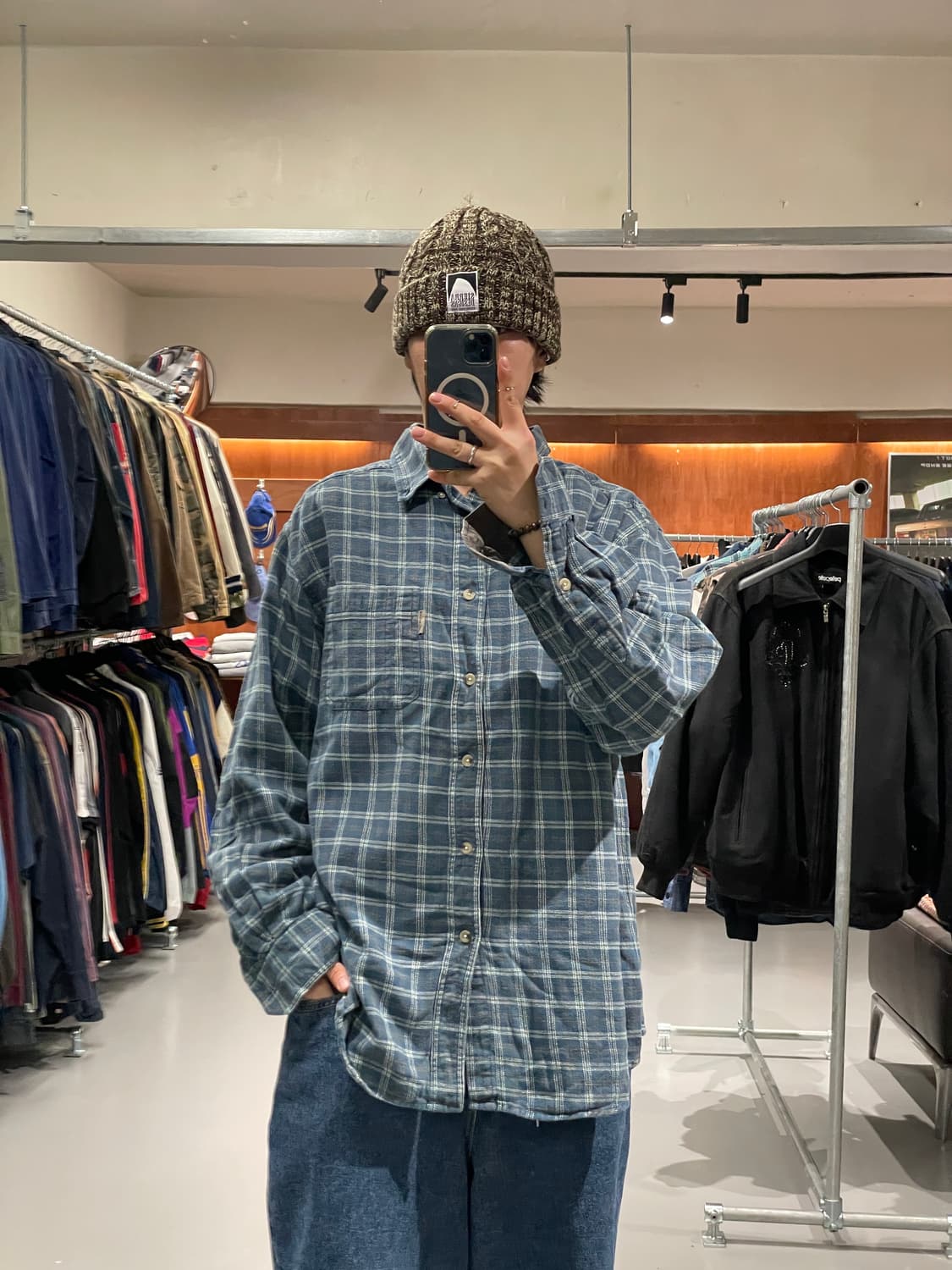 울리치 체크 셔츠 상품이미지1