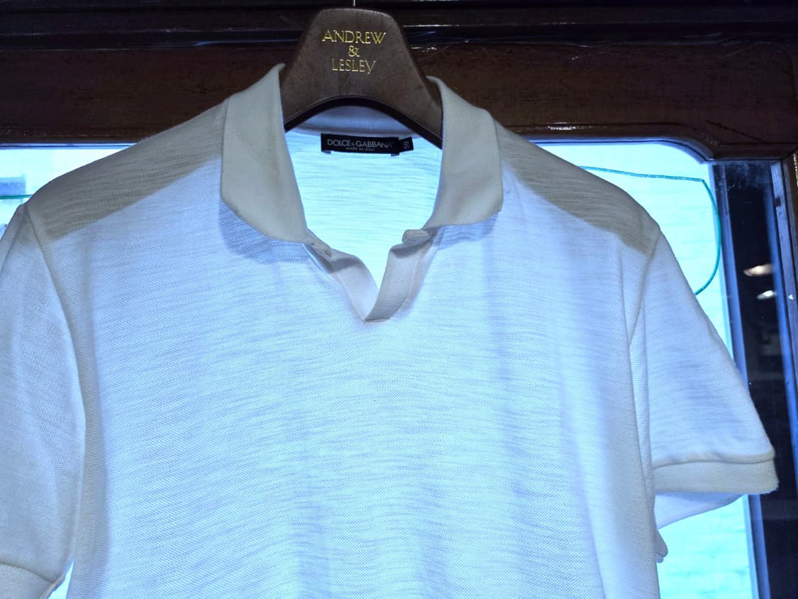 돌체앤가바나 오픈칼라넥 티셔츠  상품이미지2