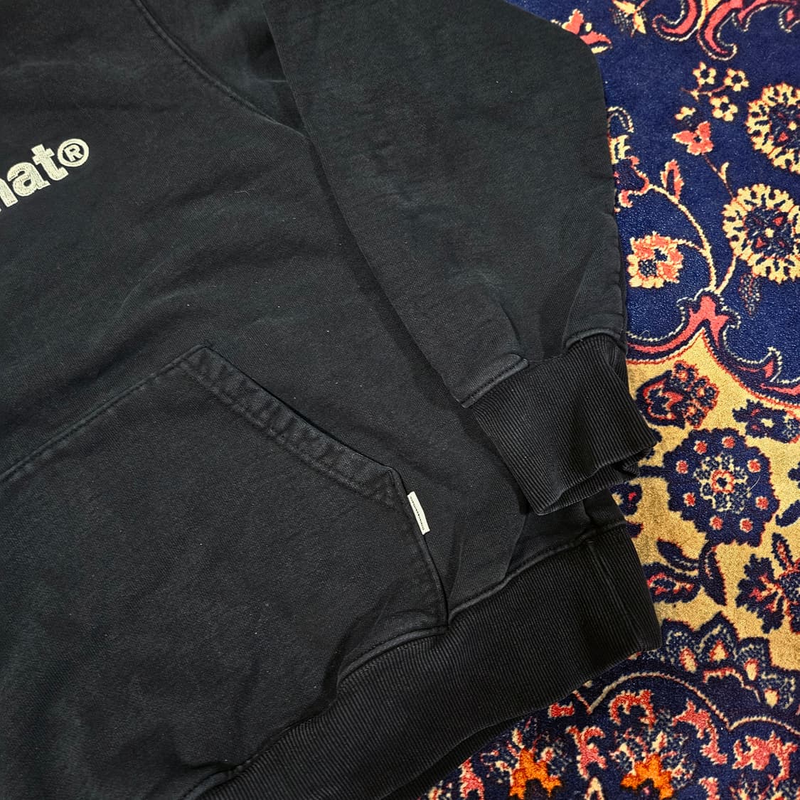 디스이즈네버댓 시그니쳐 자수 워크 후드티셔츠 S size 상품이미지3