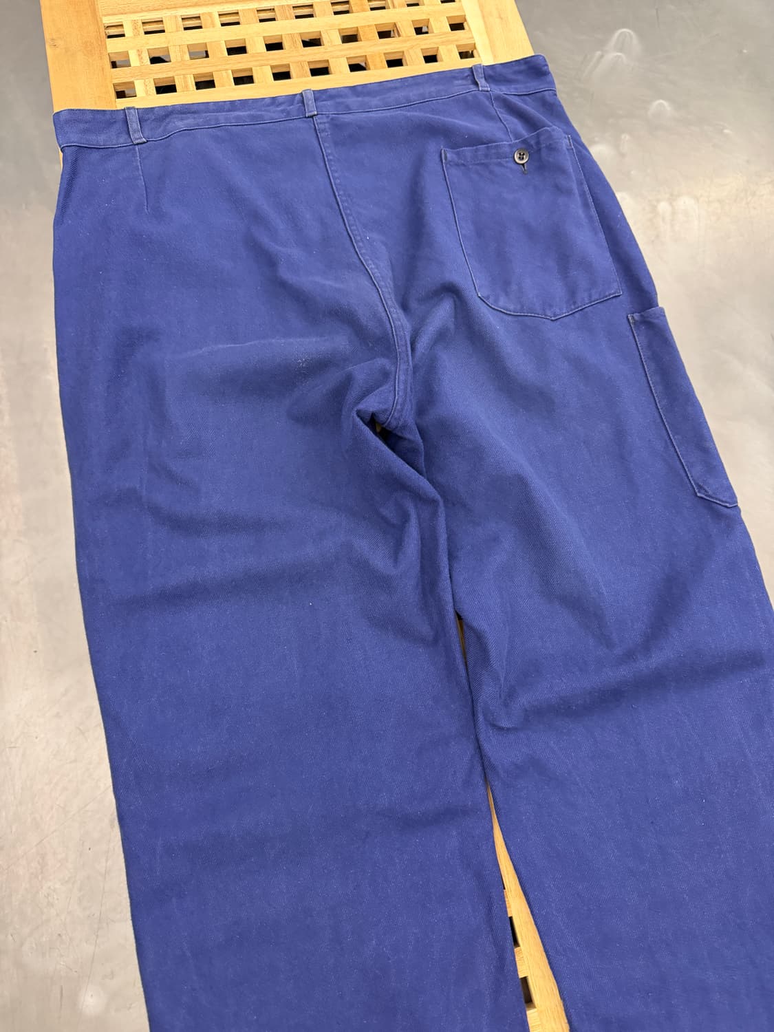 OLD MODEL WASHED NAVY FRENCH 프렌치워크팬츠  상품이미지10