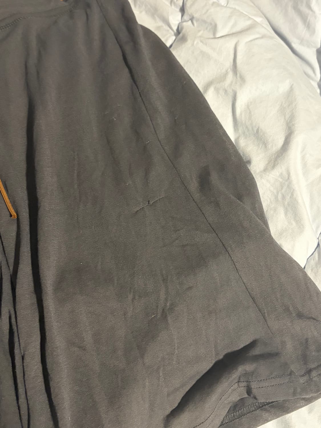 curtain half pants charcoal 상품이미지4