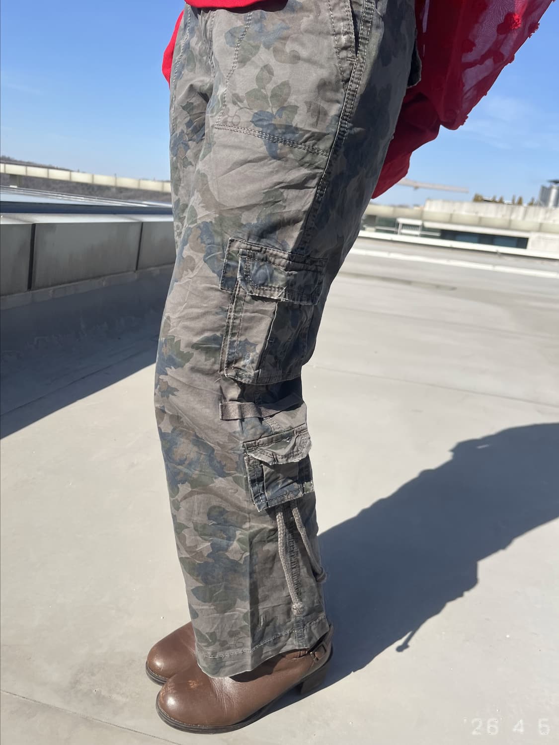 Floral Cargo Pants 플로럴 카고 팬츠 상품이미지2