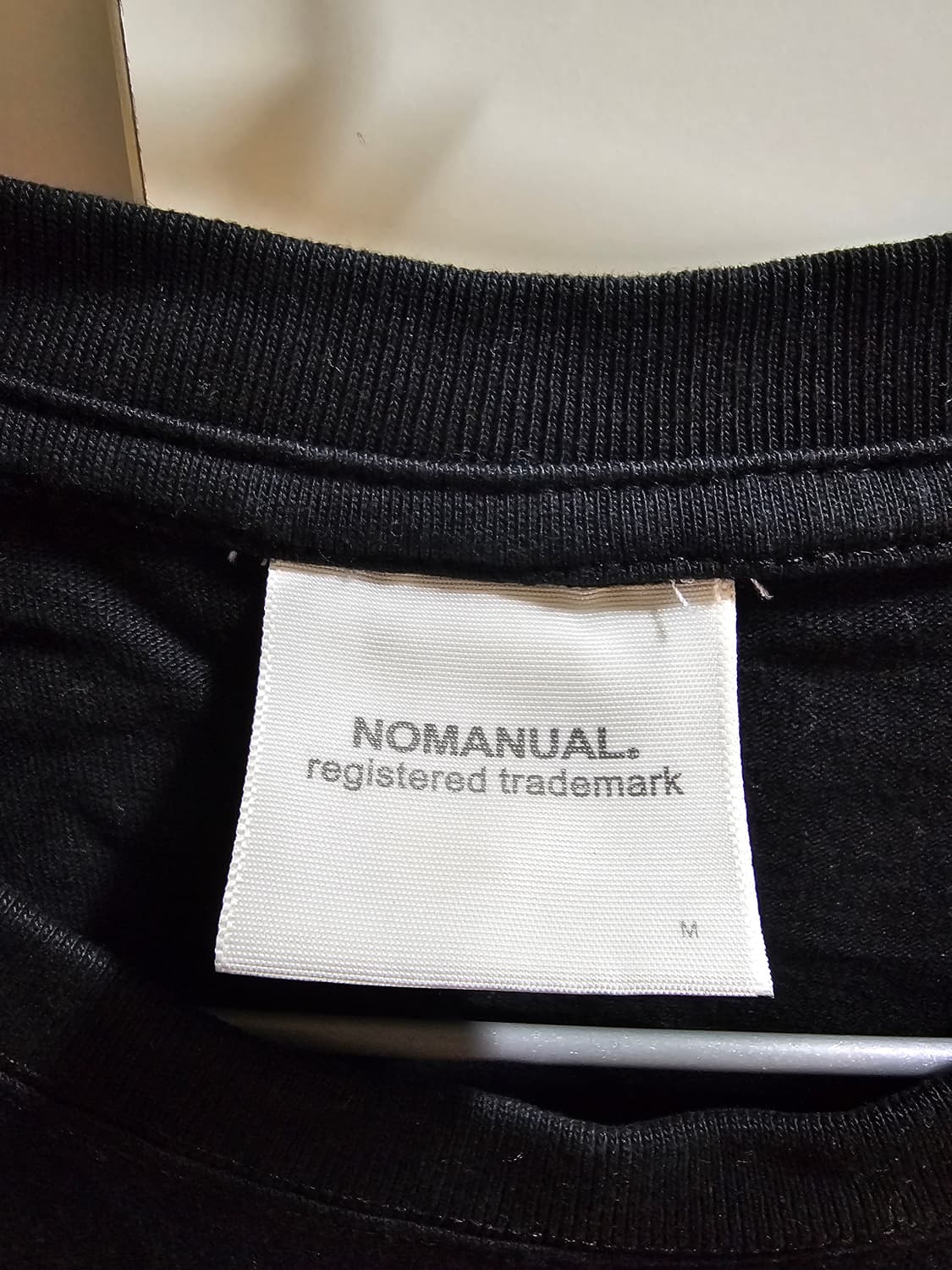 노메뉴얼  무규칙 반팔티 상품이미지4