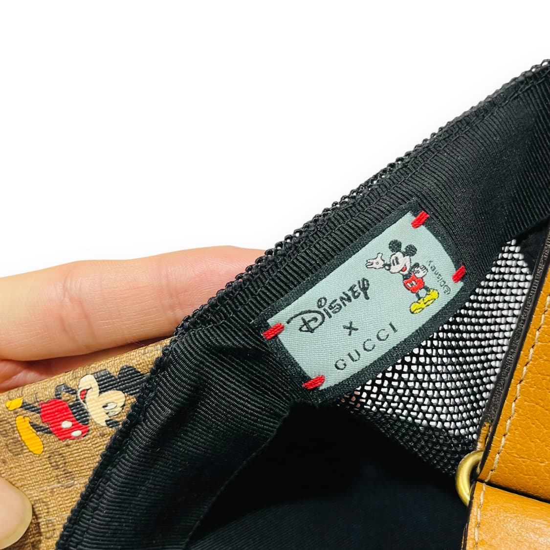 구찌 x 디즈니 미키마우스 GG 캔버스 트러커 캡 상품이미지5