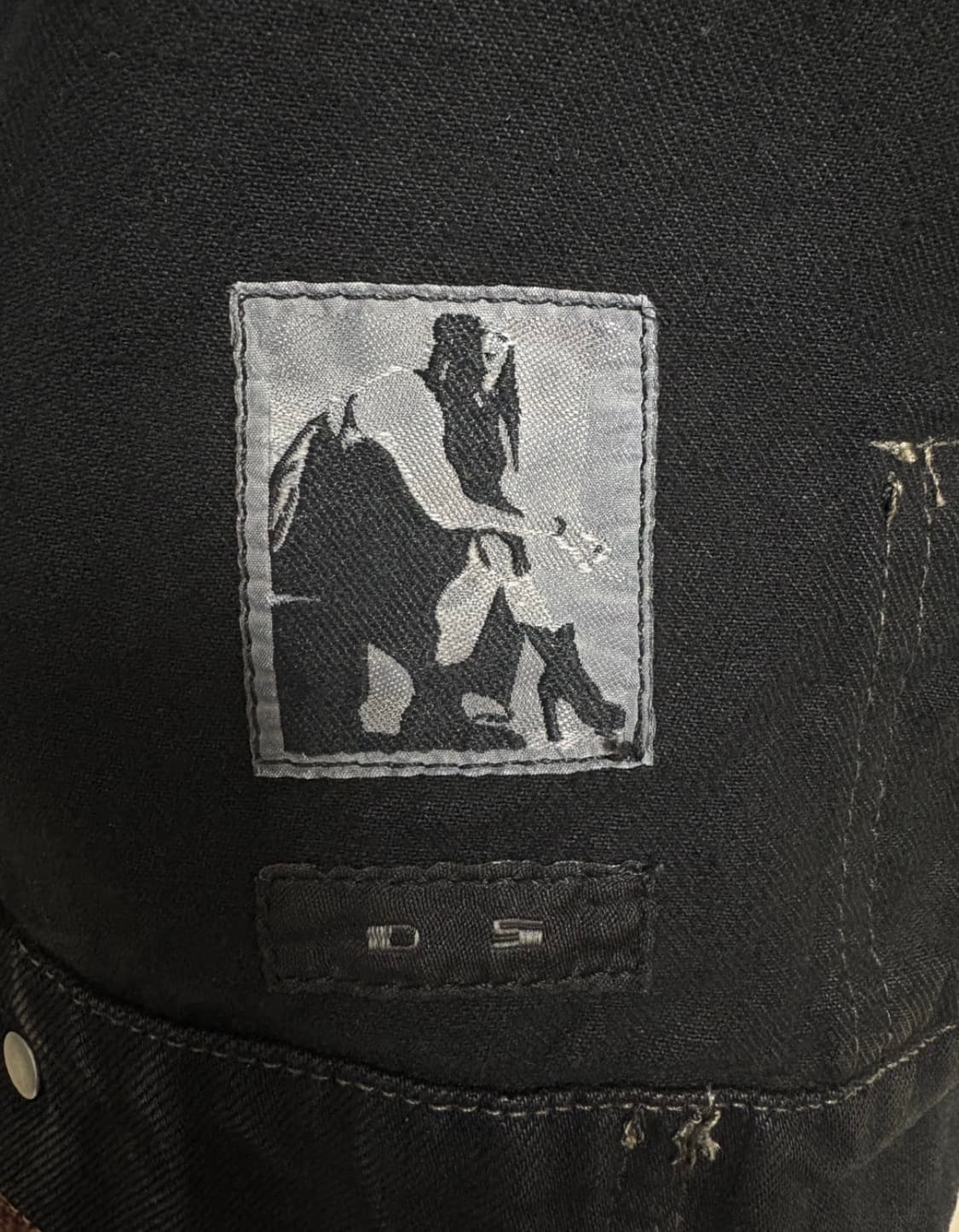 Rick Owens Drkshdw Waxed Slave Jacket 상품이미지3