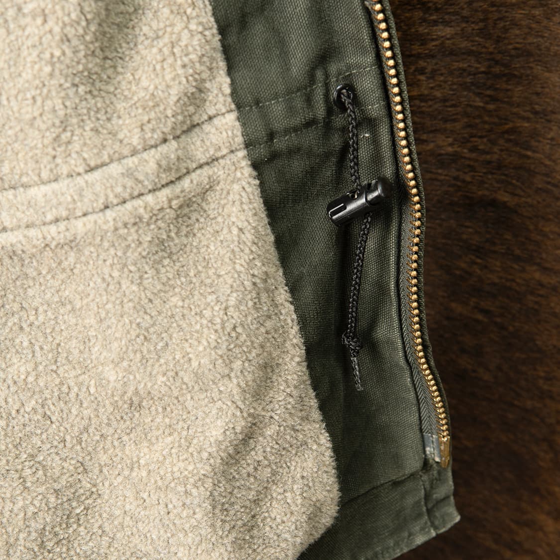 [120] 00s 칼하트 C61 쉐르파 라이닝 샌드스톤 릿지 코트  상품이미지10