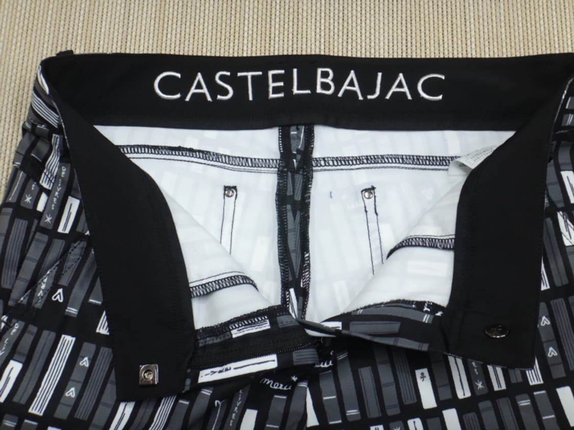 (70cm) 까스텔바작 골프 패턴 여성 춘추용 팬츠 상품이미지7