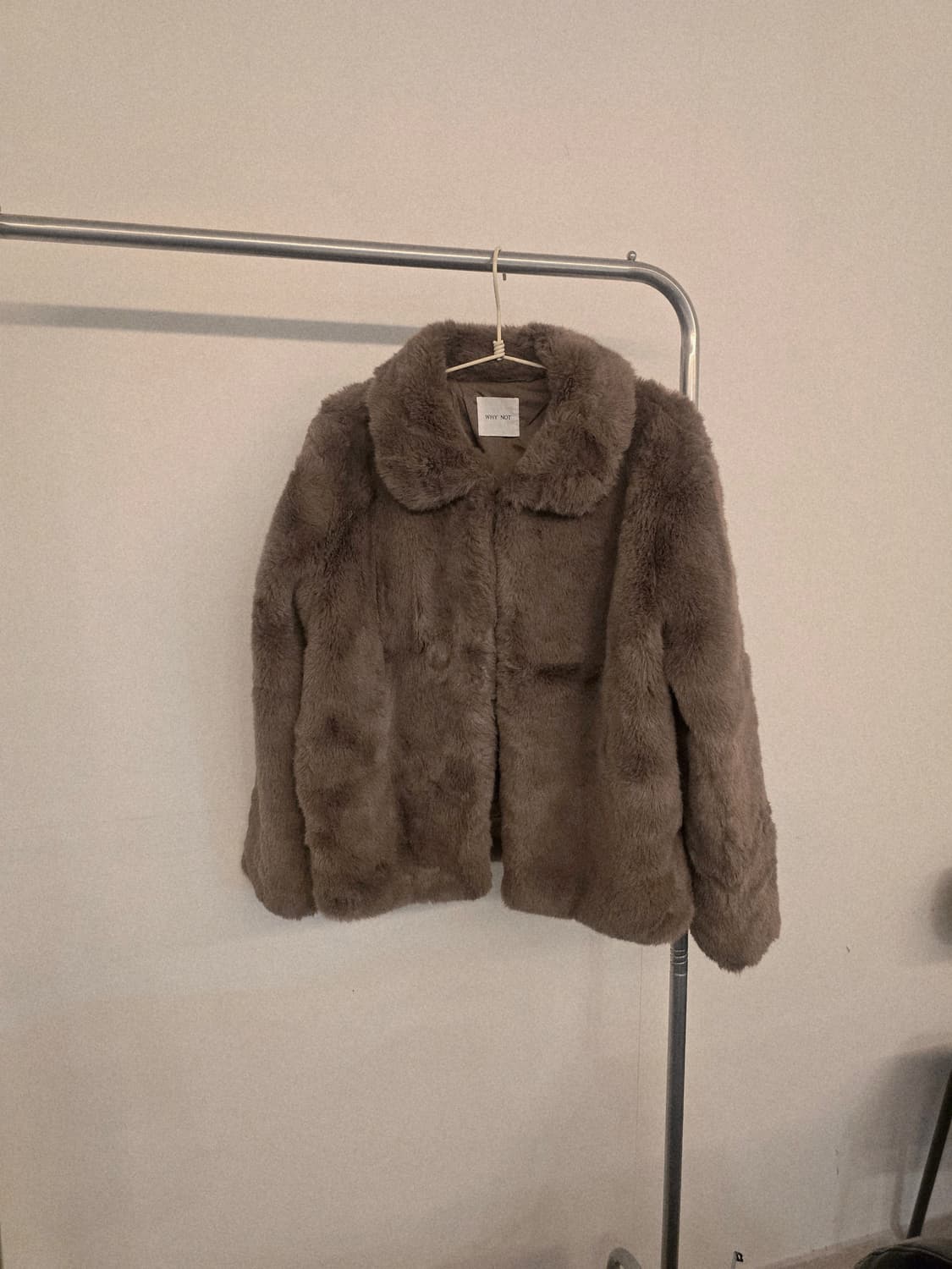 코코아브라운 퍼 자켓 상품이미지1