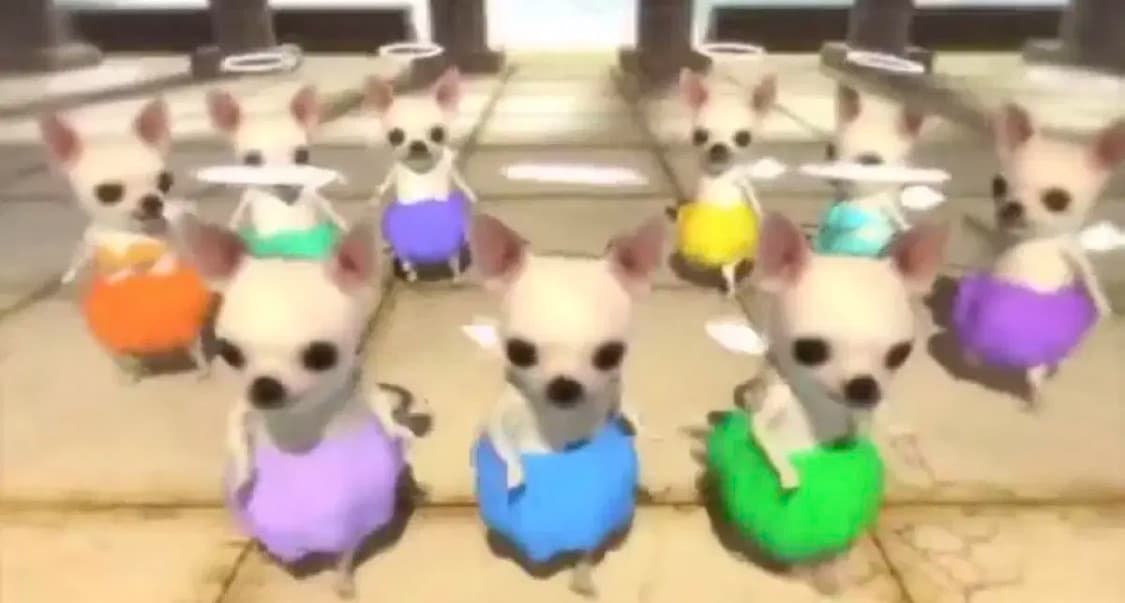 치와와월드 엔젤 천사 치와와 키링 피규어 상품이미지3