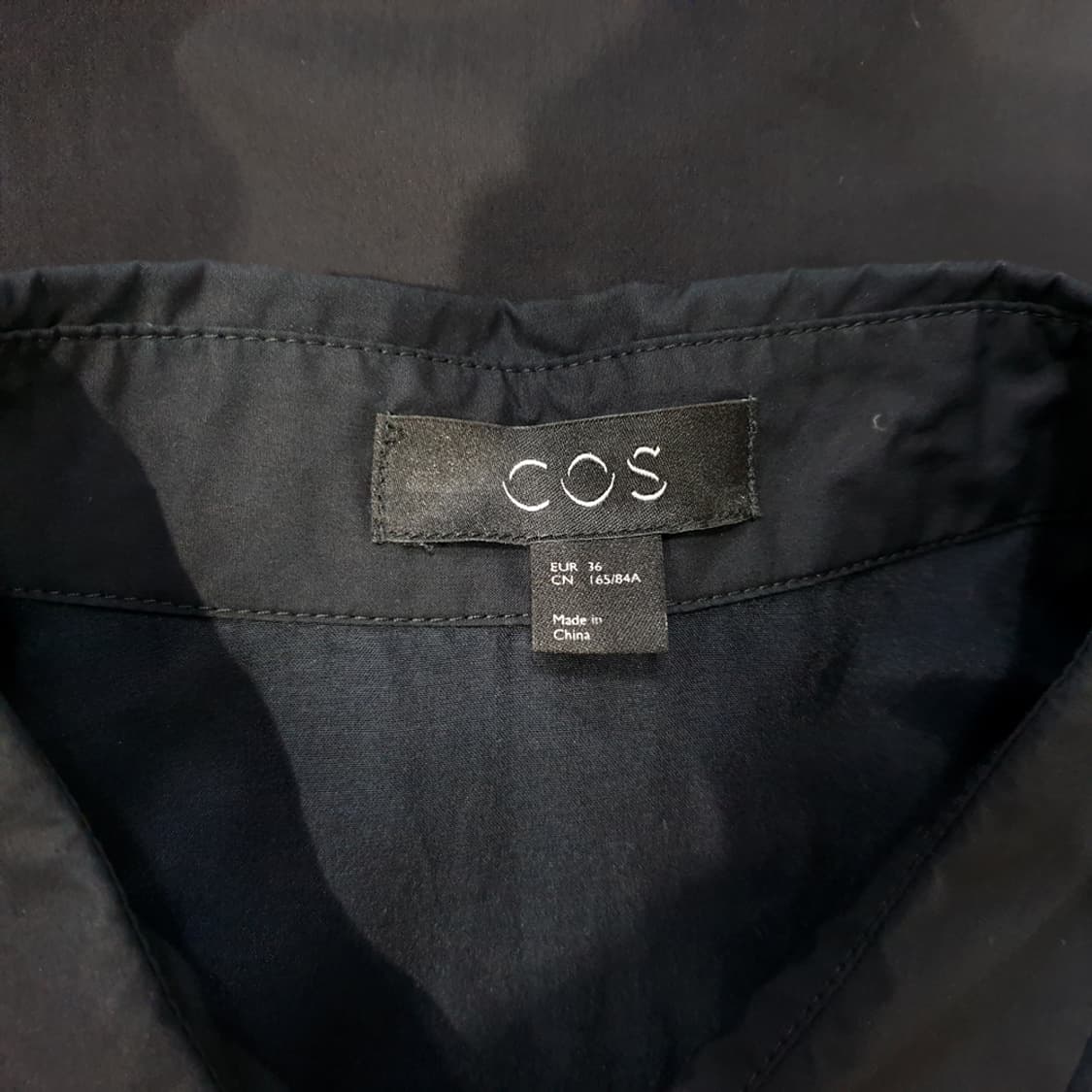 코스 COS 실크혼방 반팔 원피스 55 상품이미지5