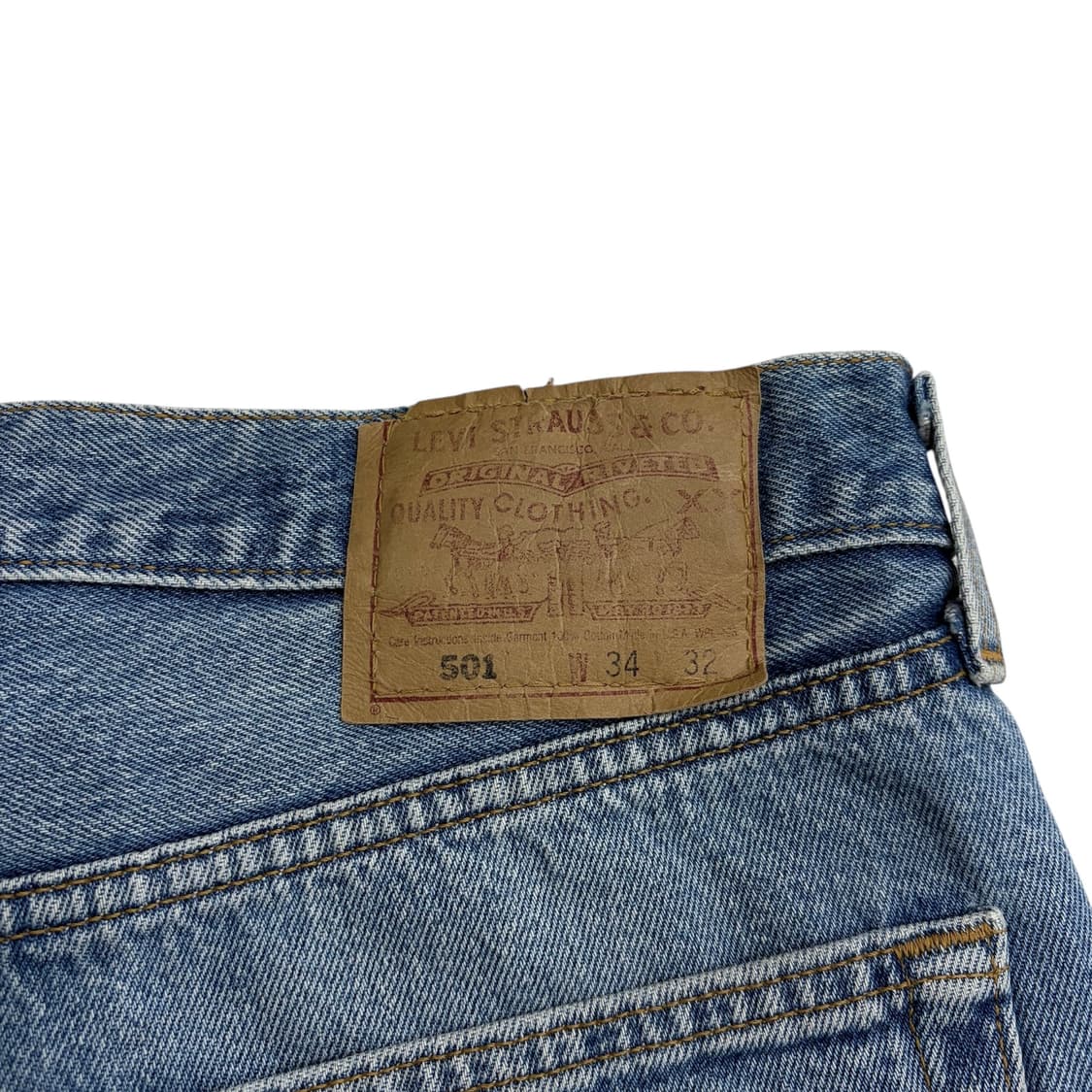 리바이스 USA 90s 501 청 데님 팬츠 바지 34 상품이미지3