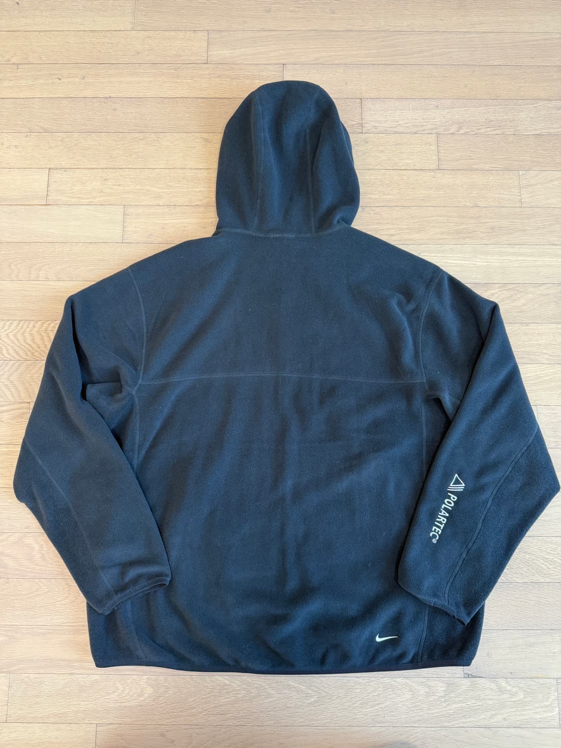 [XL] 나이키 acg 울프 트리 폴라텍 플리스 후드 집업 블랙 상품이미지4